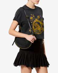 Oskan Moon bag in grained leather
