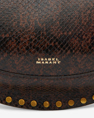 Oskan Moon bag in grained leather
