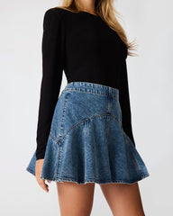 NATALIE SKIRT IMPERIAL BLUE