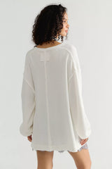 We The Free Montreal Oversized Thermal Henley