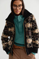 Pendleton Foxglove Fleece Bomber Jacket