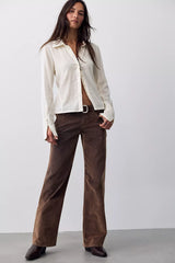 We The Free Tennessee Low-Rise Flocked Boyfriend Jeans