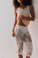 Just a Dream Midi Slip Skirt