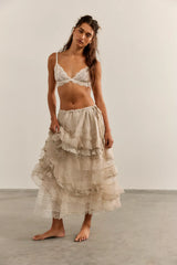 Magnolia Pearl Organza Pissarro Skirt