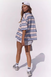 Tackle Post Up Stripe Tee