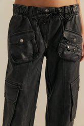 We The Free Tahiti Menswear Vegan Leather Pull-On Pants