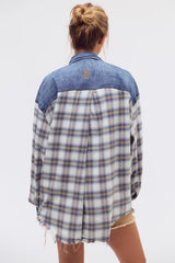 OneTeaspoon Oversized Flannel Shirt