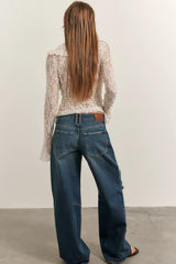 We The Free Teagan Low-Rise Baggy Boyfriend Jeans