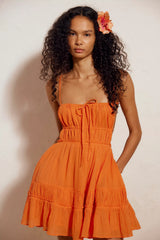 Taking Sides Mini Dress