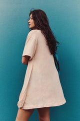 Shorebound Cotton-Jersey Mini Dress