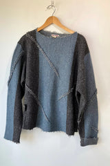 Vintage Issey Miyake Blue Batwing Sweater Selected by The Curatorial Dept.
