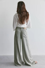 We The Free Haven Twisted Wide-Leg Jeans