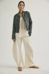 We The Free Jesse Vegan Leather Moto Jacket