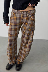 We The Free Fable Plaid Twisted Pants