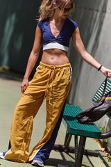 Retro Rider Mesh-Paneled Pants