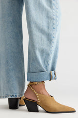 Tell Me About It Studded Wrap Heels