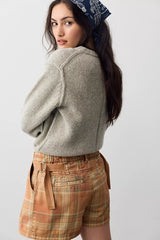 We The Free Julien Plaid Chino Shorts