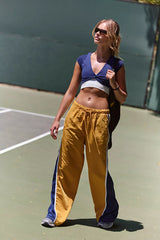 Retro Rider Mesh-Paneled Pants