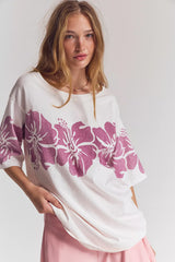 The Bureau Hibiscus Tee