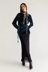 Nicholas K Roux Velvet Shirt
