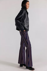 Wrangler X Lainey Wilson Retro Striped Flare Jeans