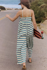Hot Shot Printed Strappy Onesie