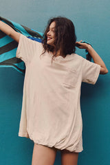 Shorebound Cotton-Jersey Mini Dress