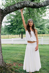 Sunflare Maxi Skirt Set