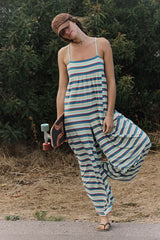 Hot Shot Printed Strappy Onesie