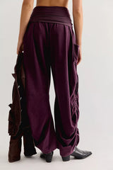 FP One Sawyer Low-Rise Pull-On Knit Pants
