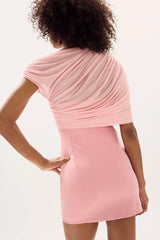 SEROYA Selma Crepe Mini Dress