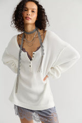 We The Free Montreal Oversized Thermal Henley