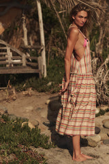 Avery Overall Midi Dress
