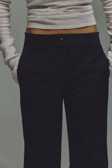 Set On You Slim Solid Trousers