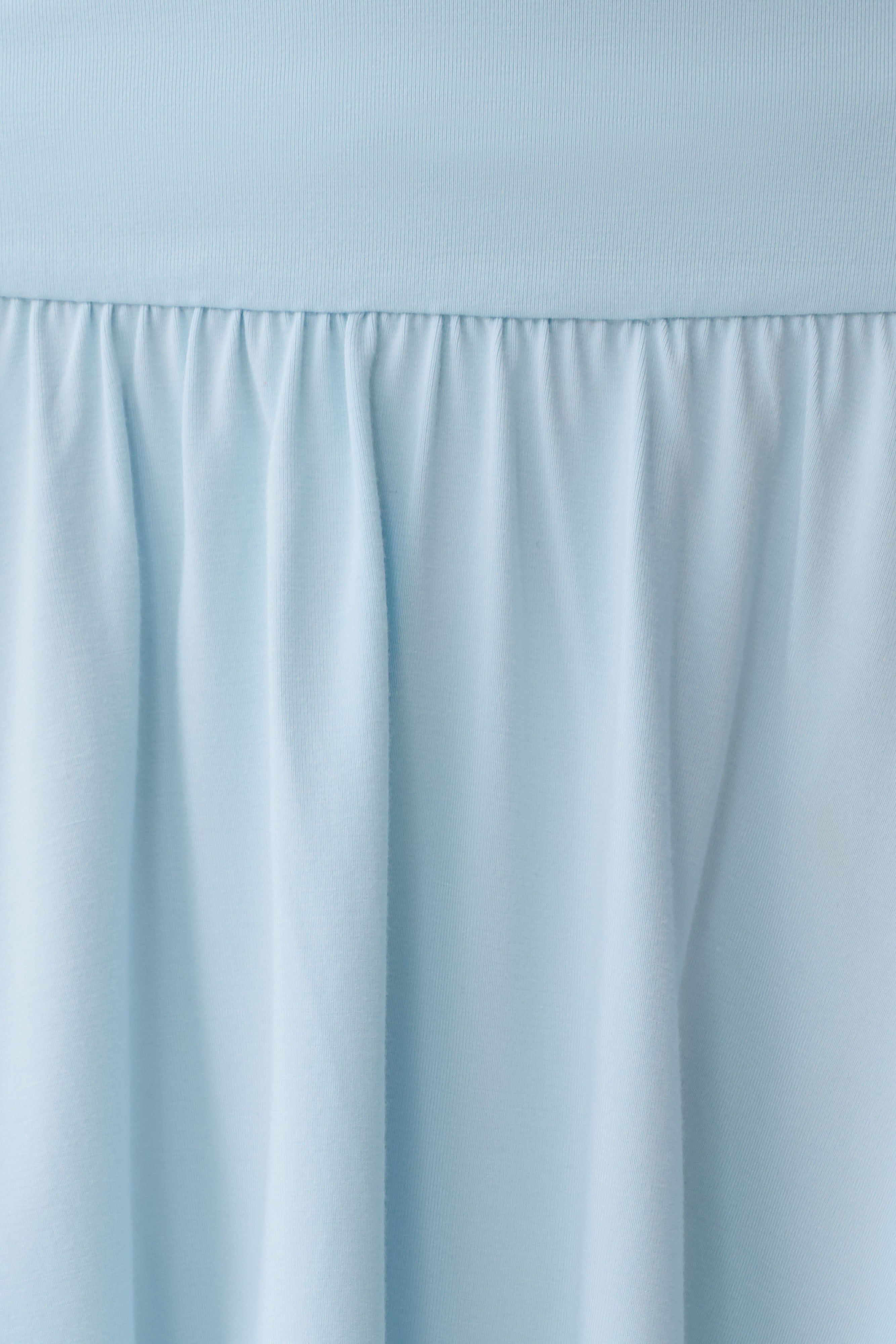 Ambrose Hankie Mini Skirt - Pale Blue