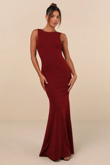 Love In Your Eyes Ivory Knotted Mermaid Maxi Dress