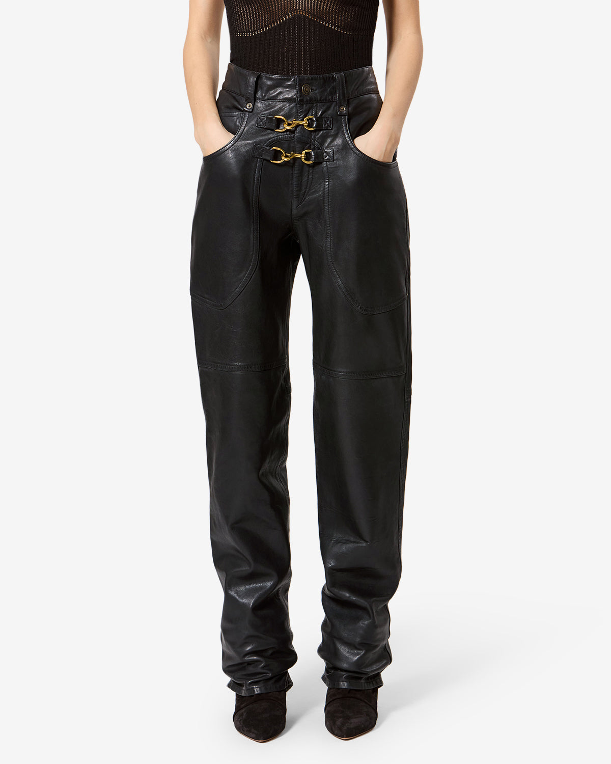 Brinley leather pants