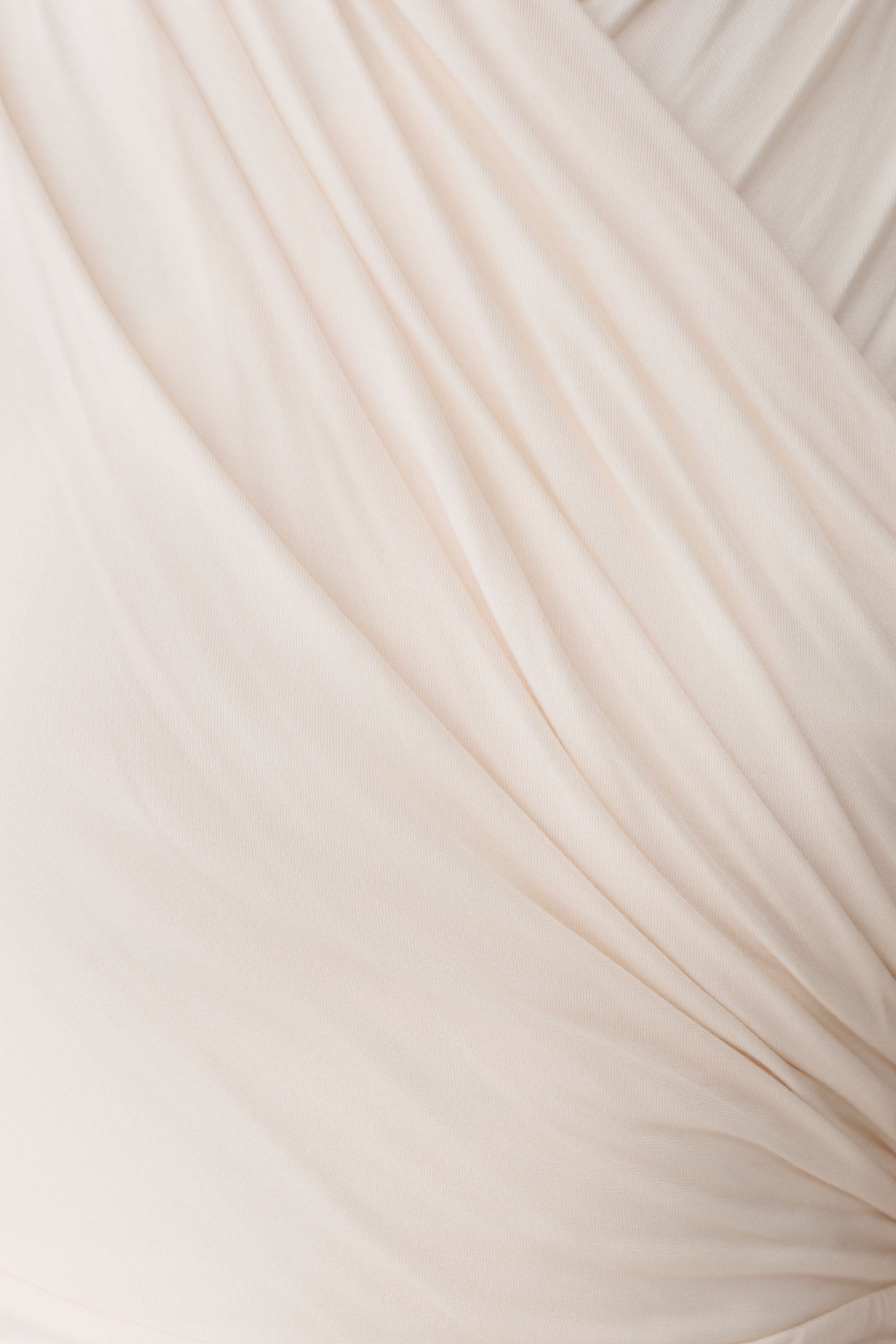 Winslow Cross Over Modal Maxi Dress - Ivory