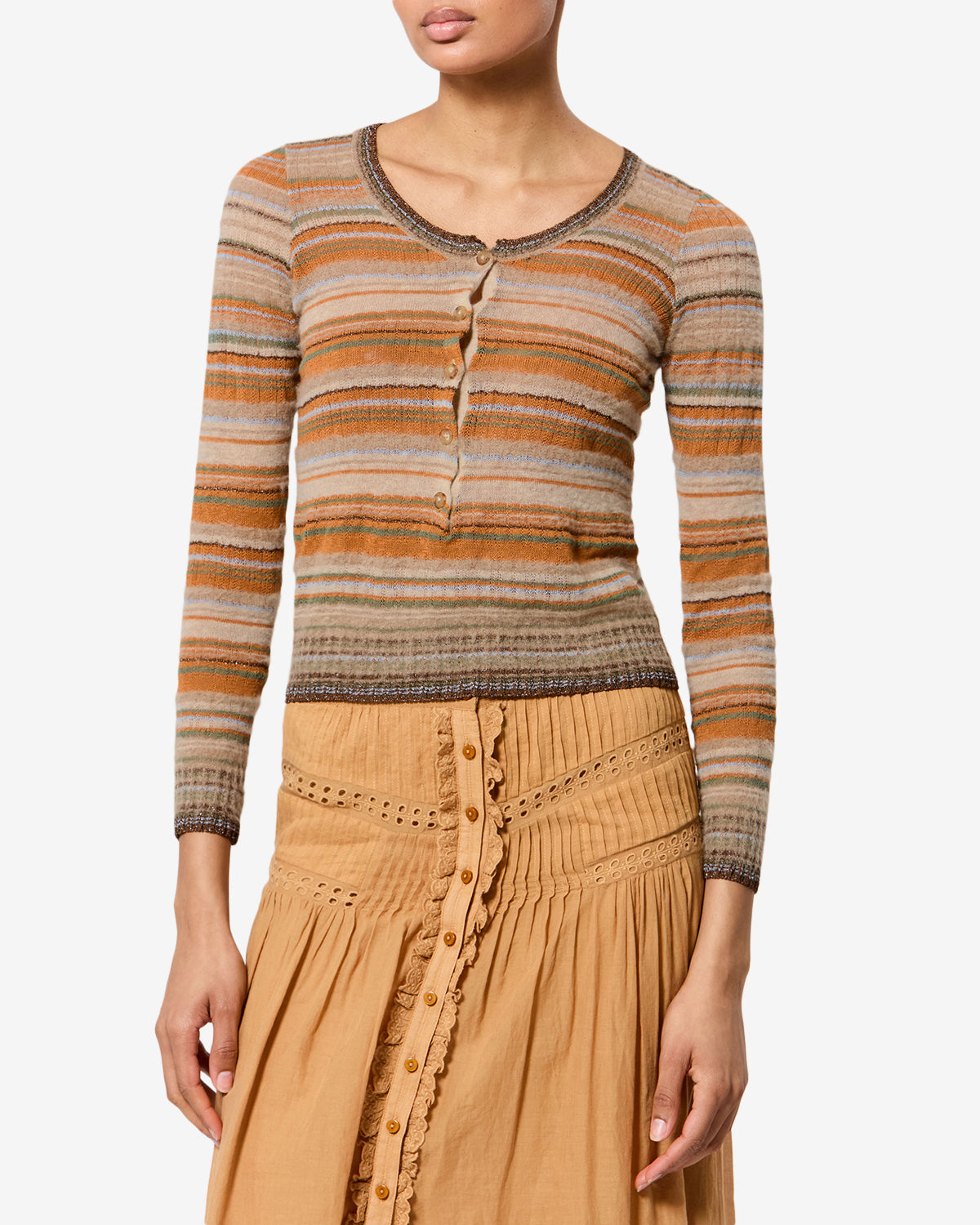 Frederica linen sweater