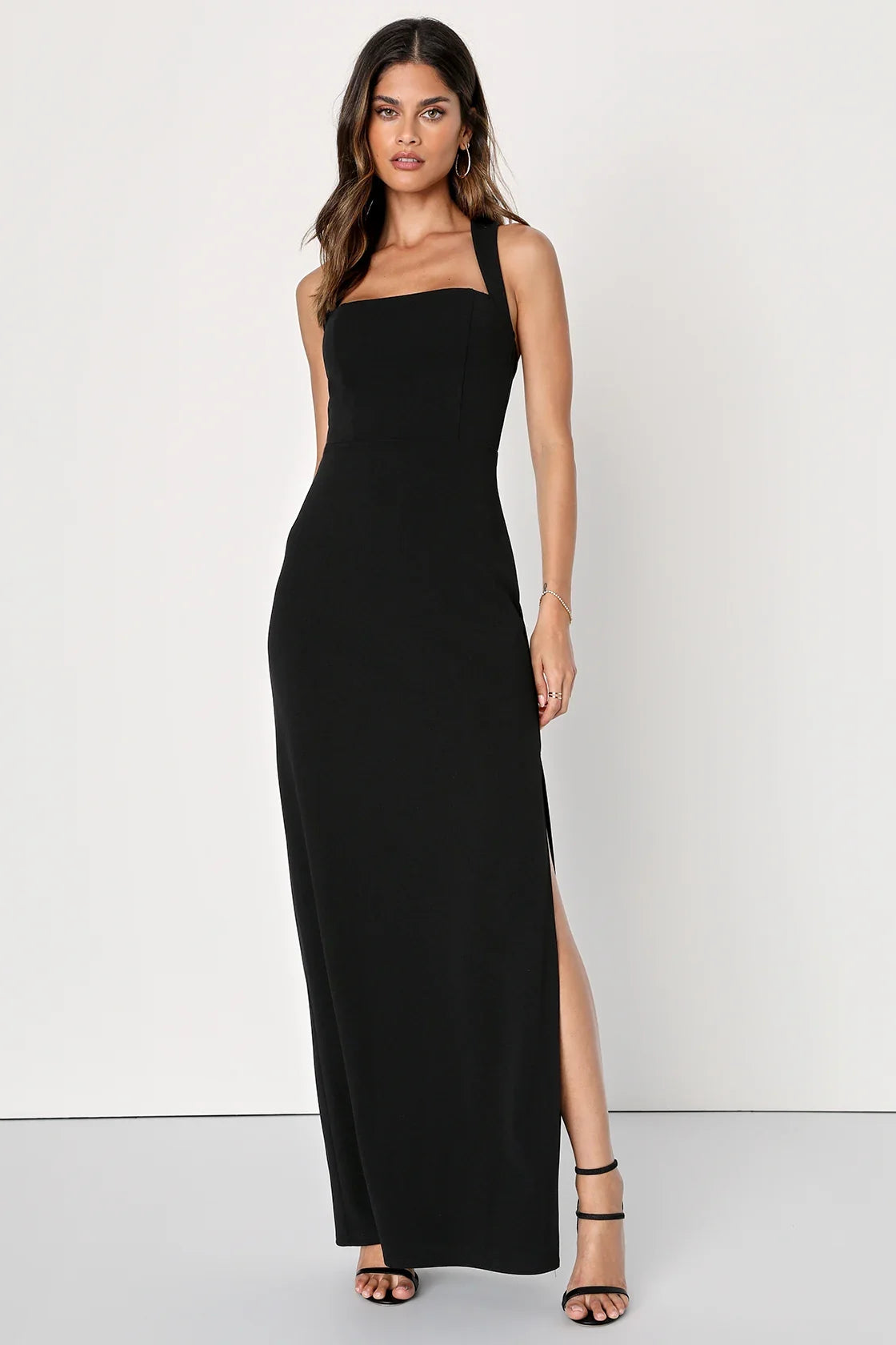 Glamorous Dedication Hot Pink Sleeveless Column Maxi Dress