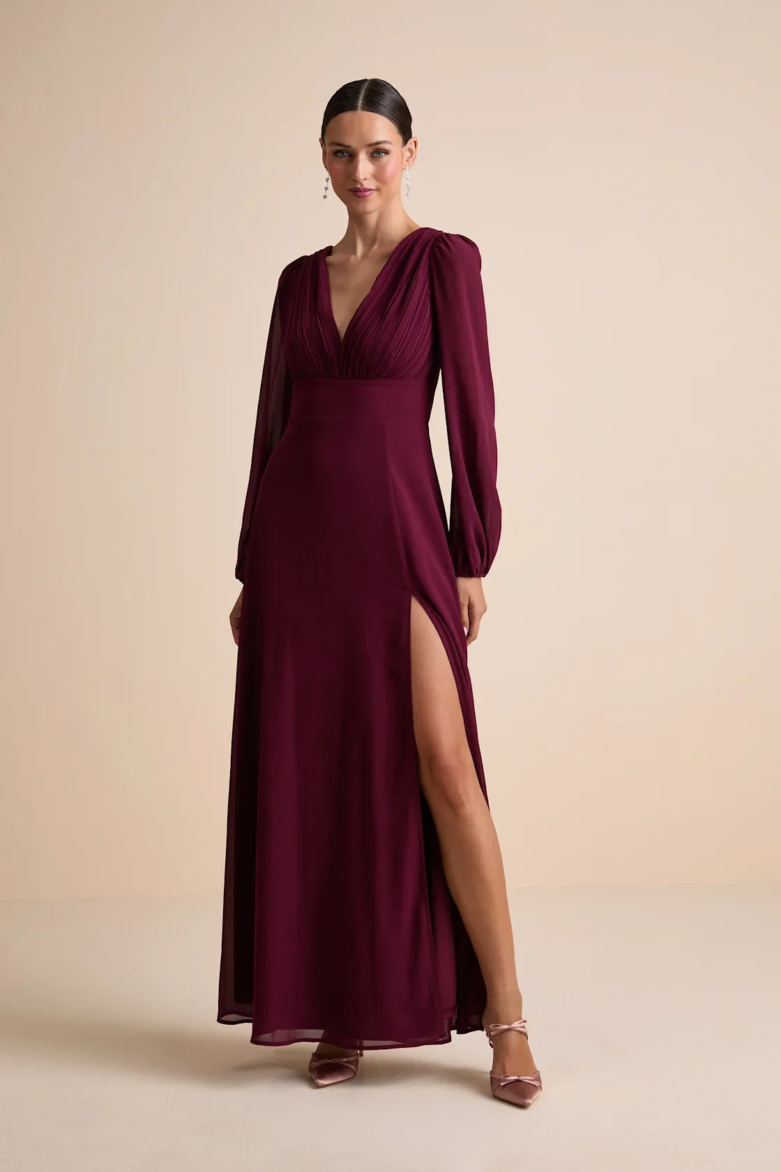 Marvelous Affair Emerald Green Pleated Lace-Up Maxi Dress