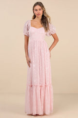 Phenomenal Sweetness Navy Floral Burnout Bustier Maxi Dress