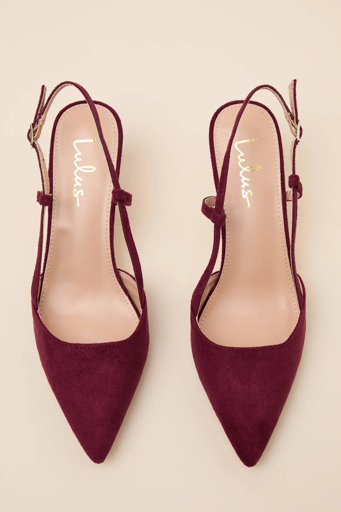 Cadey Black Suede Pointed-Toe Slingback Pumps