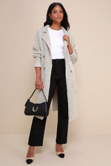 Cuddle Club Beige Marled Long Sleeve Coatigan