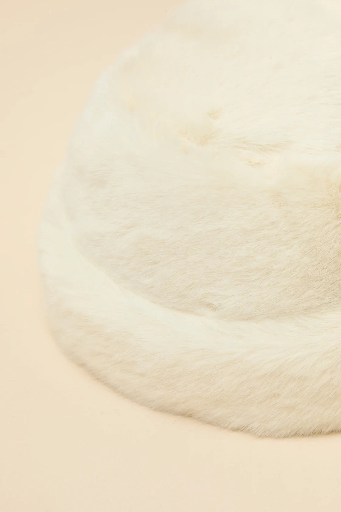 Omoka Brown Leopard Faux Fur Cloche Hat