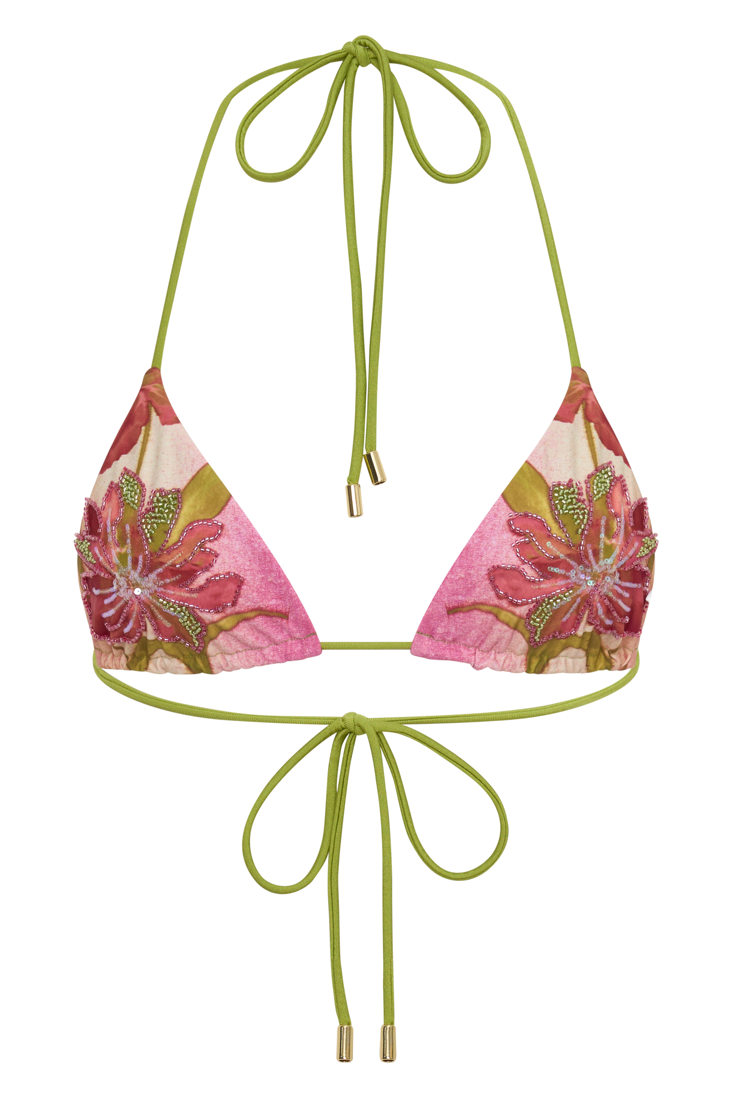 Blossom Classic Triangle Bikini Top - Camillea Flower Print