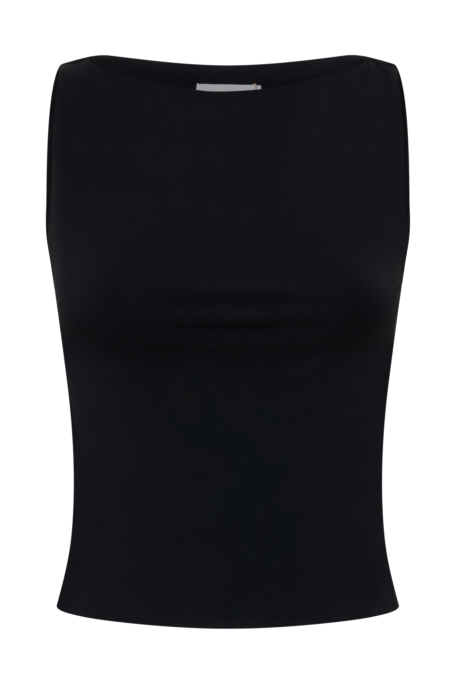 Nicolette Sleeveless Tank Top - Black