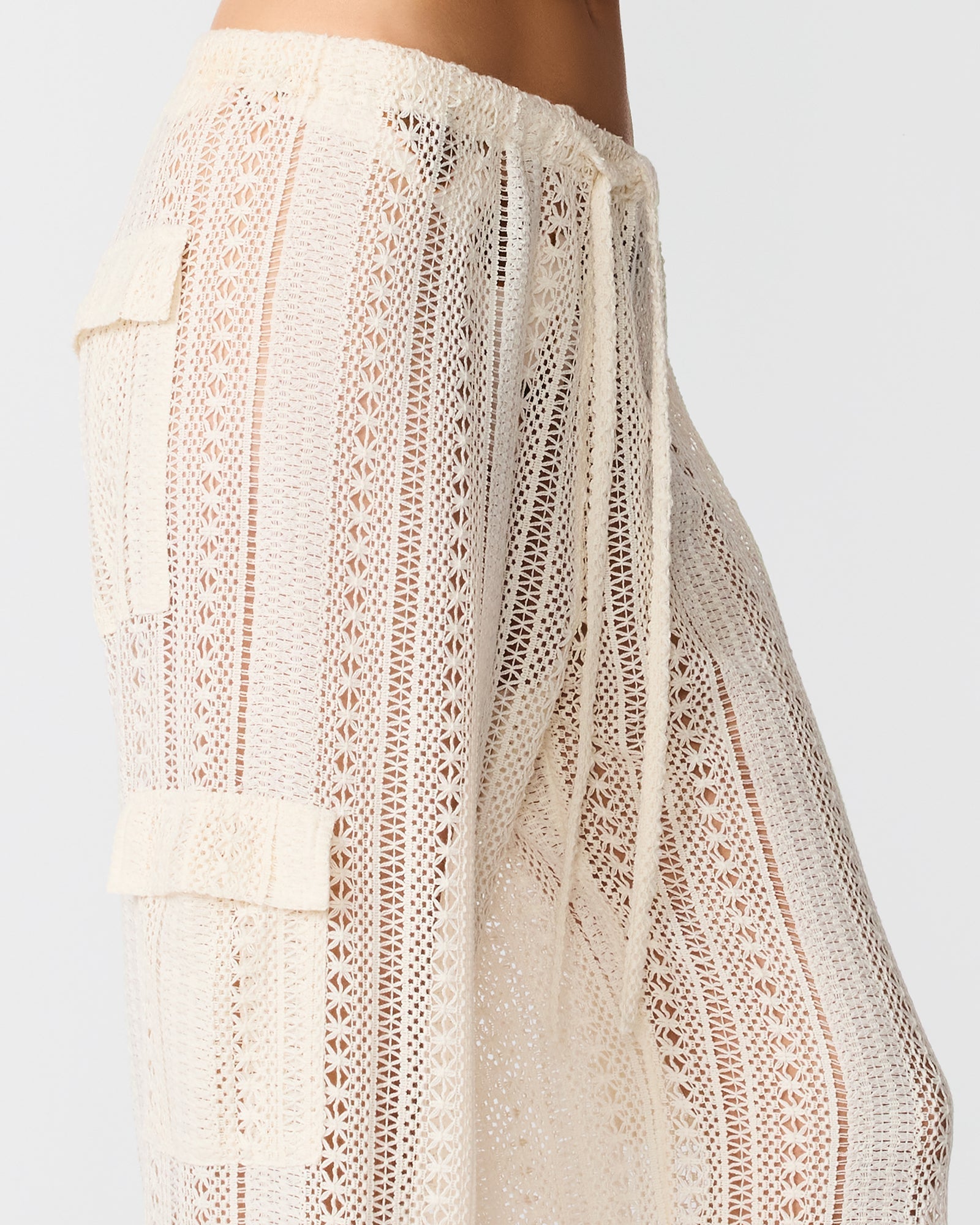 CROCHET BIKINI COVER-UP PEARL