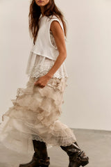 Magnolia Pearl Organza Pissarro Skirt