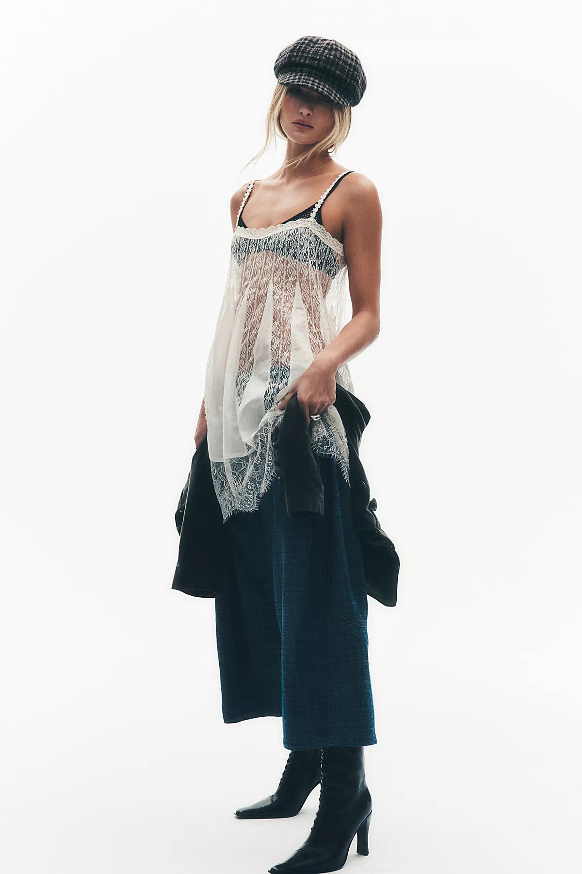 We The Free Free To Roam Cropped Wide-Leg Jeans